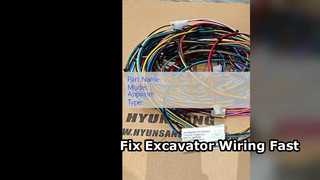 Wiring Harness 1636787 untuk Perbaikan Cat Ekskavator