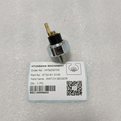 Hyunsang Parts Switch Sensor 6732-81-3140 6732-81-3141 Tractor Parts For 4D102E PC200 PC220 S4D102E S6D102E