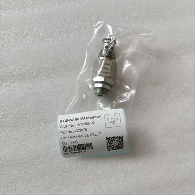 Hyunsang Excavator Parts Valve Relief 2271185 3303979 For Caterpillar 416E