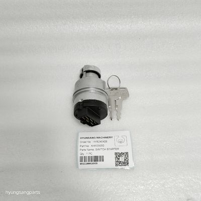 Hyunsang Excavator Parts Switch Starter KHR20050 For CX250C CX75SR CX300C CX350C