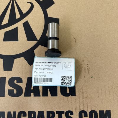 Hyunsang Excavator Parts Tappet VOE20799076 For EC140C EC160C EC170D EC180C
