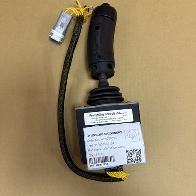 Hyunsang Excavator Parts Joystick Assy 803587104 For XCMG SPARE PARTS