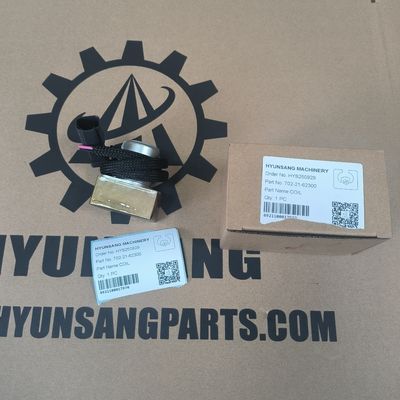 Hyunsang Excavator Parts COIL 702-21-62300 for  PC200-8 PC200LC-8 PC210-10 PC220-8