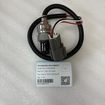 Hyunsang Excavator Parts Temperature Sensor 7861-93-3320 For Komatsu PC190 PC220 PC240 PC290