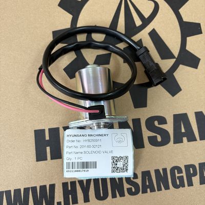 Excavator Parts SOLENOID VALVE 20Y-60-32121 for Komastu PC200-8 PC200-7 PC220-7