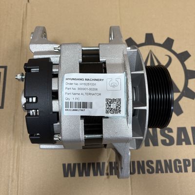Excavator Parts ALTERNATOR 300901-00206 for DOOSAN DH220-5 DX300LC DH220-5 DX300