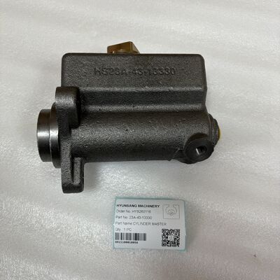 Hyunsang Excavator Parts 23A-43-13330 MASTER CYLINDER For GD611A