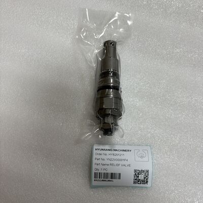 Excavator Parts Main Relief Valve YN22V00001F4 For SK200-8 SK120-5