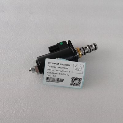 Excavator Electrical Spare Parts Solenoid Valve YN35V00048F1 for SK210-8 SK210-9