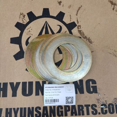 Excavator Parts 21K-70-71630 21K-70-71640 SPACER