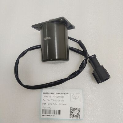 Hyunsang Excavator Spare Parts Solenoid Valve 708-2L-25190 7082L25190 708-2L-25211 206-60-51131 for PC600 PC750