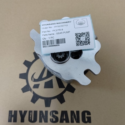 Hyunsang Parts Gear Pump Assy 705-45-01270 For PC25R-8 PC27R-8 Excavator