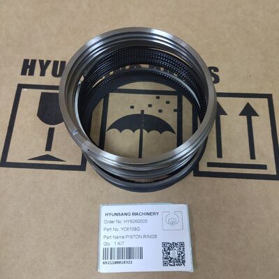 Excavator Parts Piston Ring For YC6108G