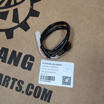 Excavator Parts Switch 22U-43-21211 For PC130-7 PC200-7 PC200-8 PC220-7 PC220-8